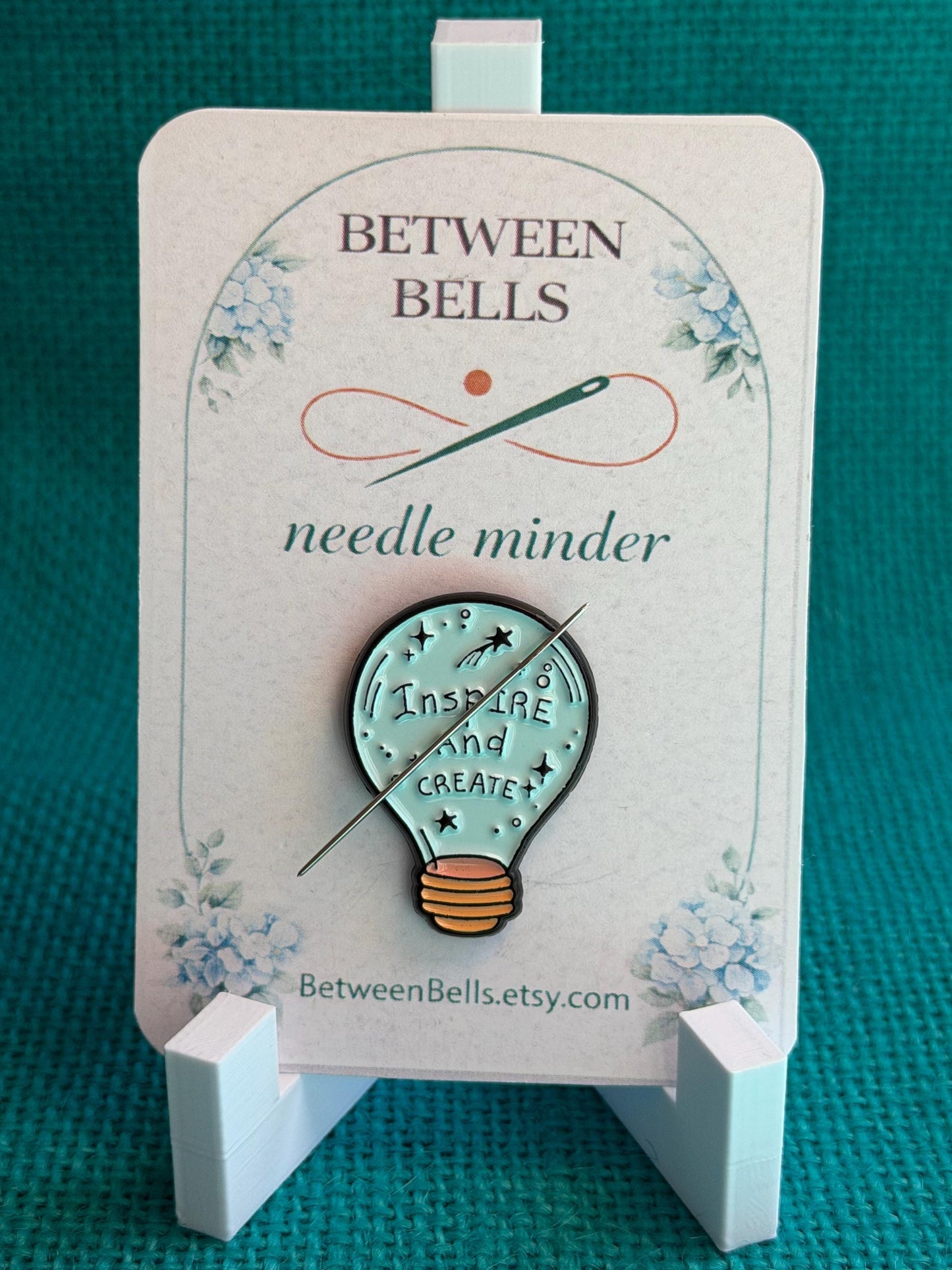 Inspire and Create Needle Minder for Needlepoint, Cross Stitch, Embroidery and Sewing