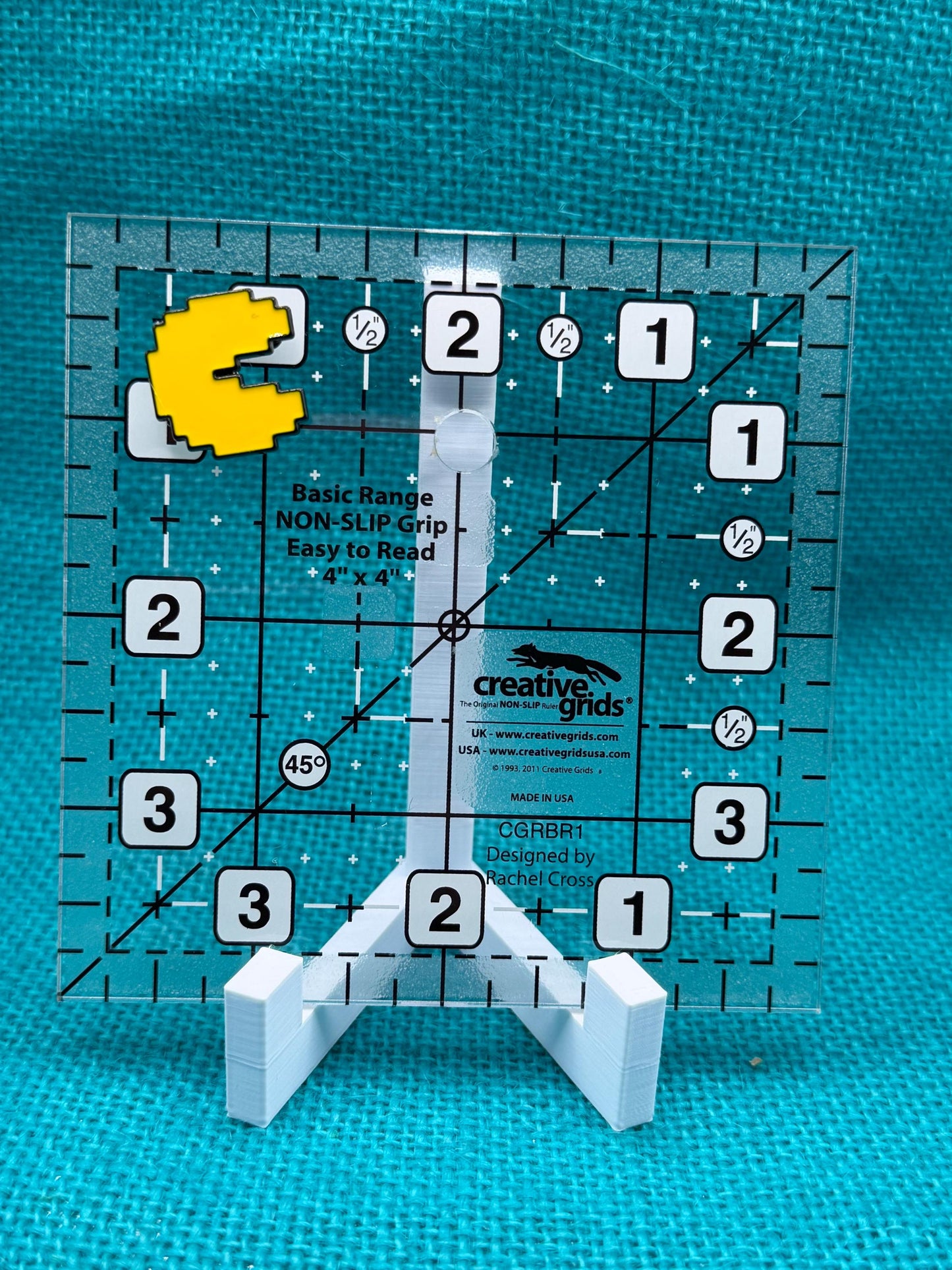 Pixel Arcade Character Needle Minder for Needlepoint, Cross Stitch, Embroidery and Sewing