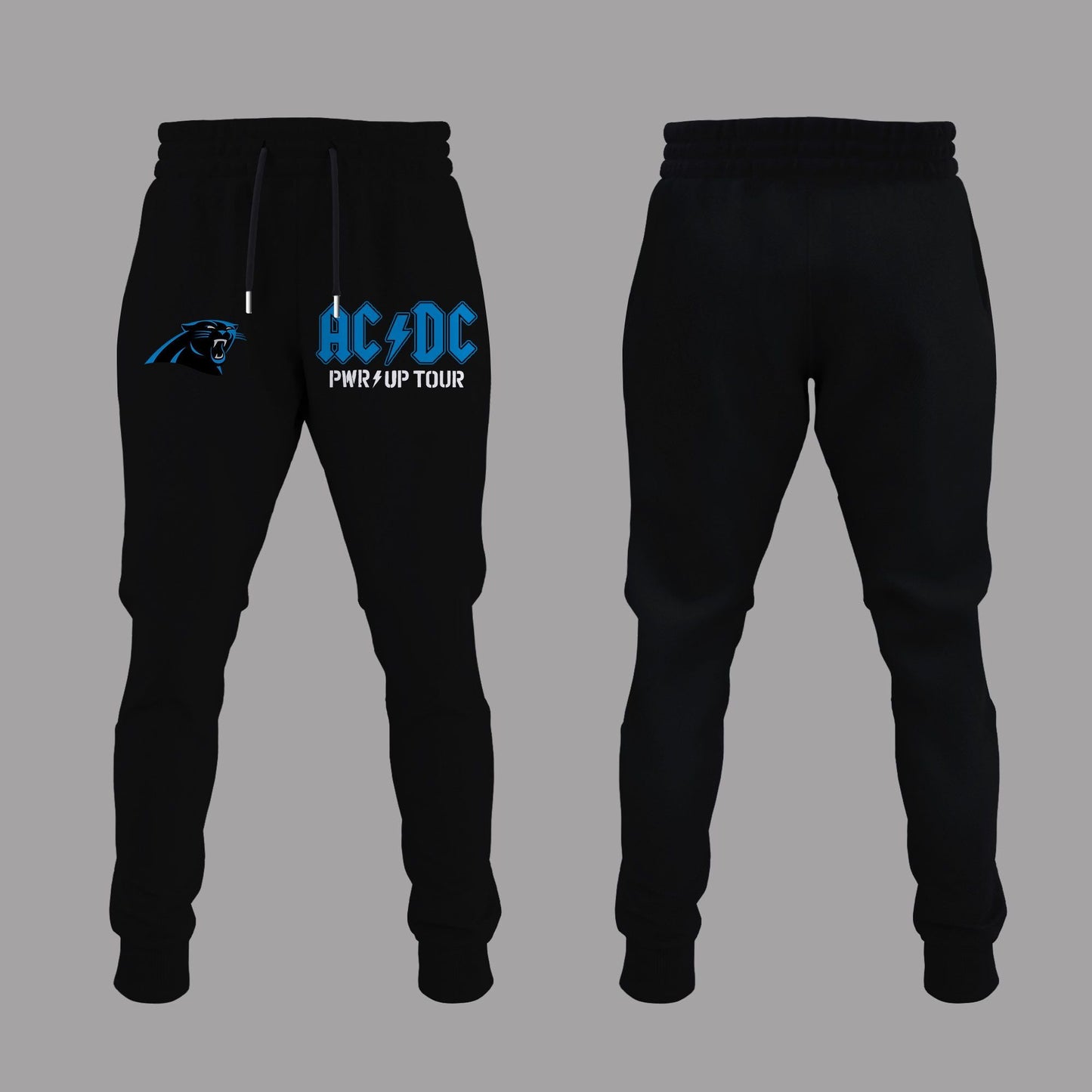 Exclusive Hoodie AC/DC x Carolina Panthers Football - Power Up Tour 2026 Hoodie