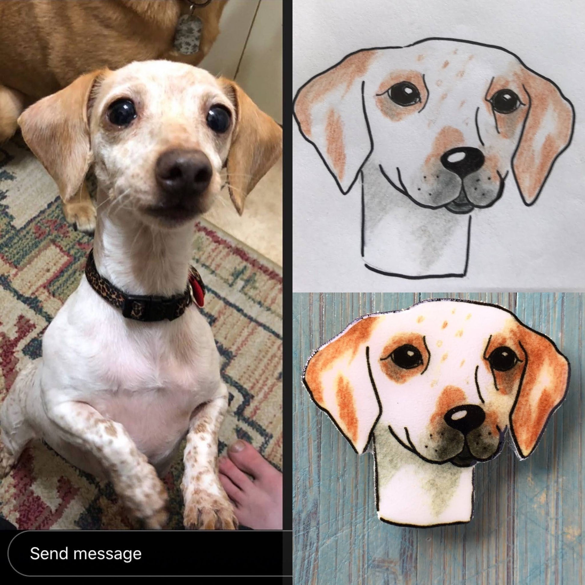 Custom Dog Pin: Corgi Gift for Dog Lovers