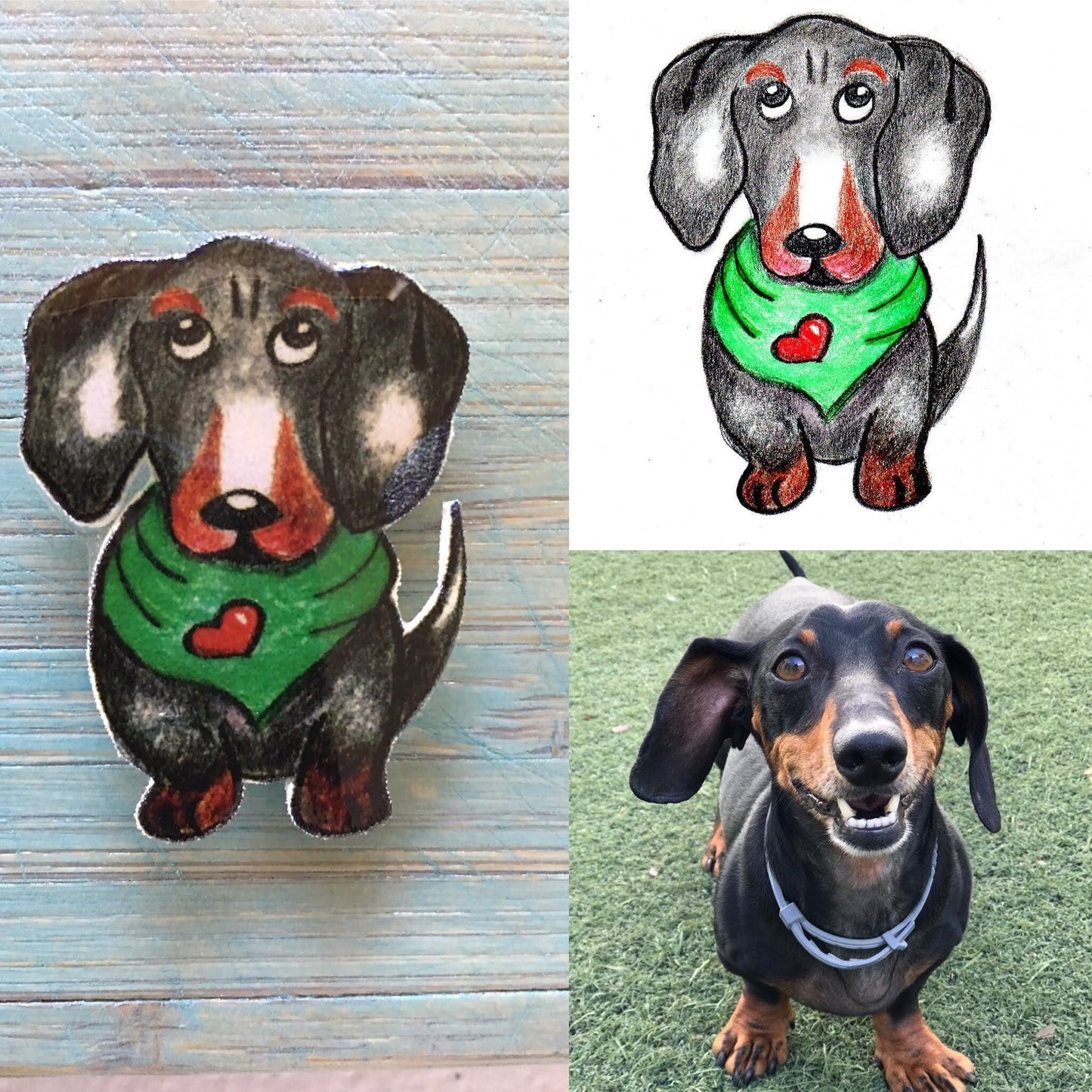 Custom Dog Pin: Corgi Gift for Dog Lovers