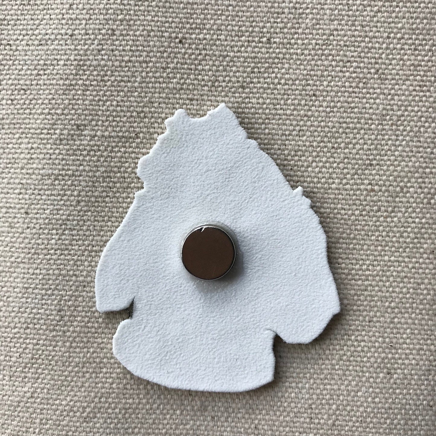 Golden Retriever Needle Minder: Cross Stitch Embroidery Magnet