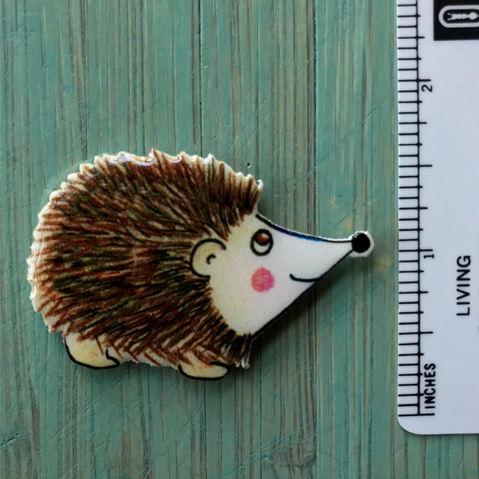 Hedgehog Needle Minder: Forest Animal Magnet Gift