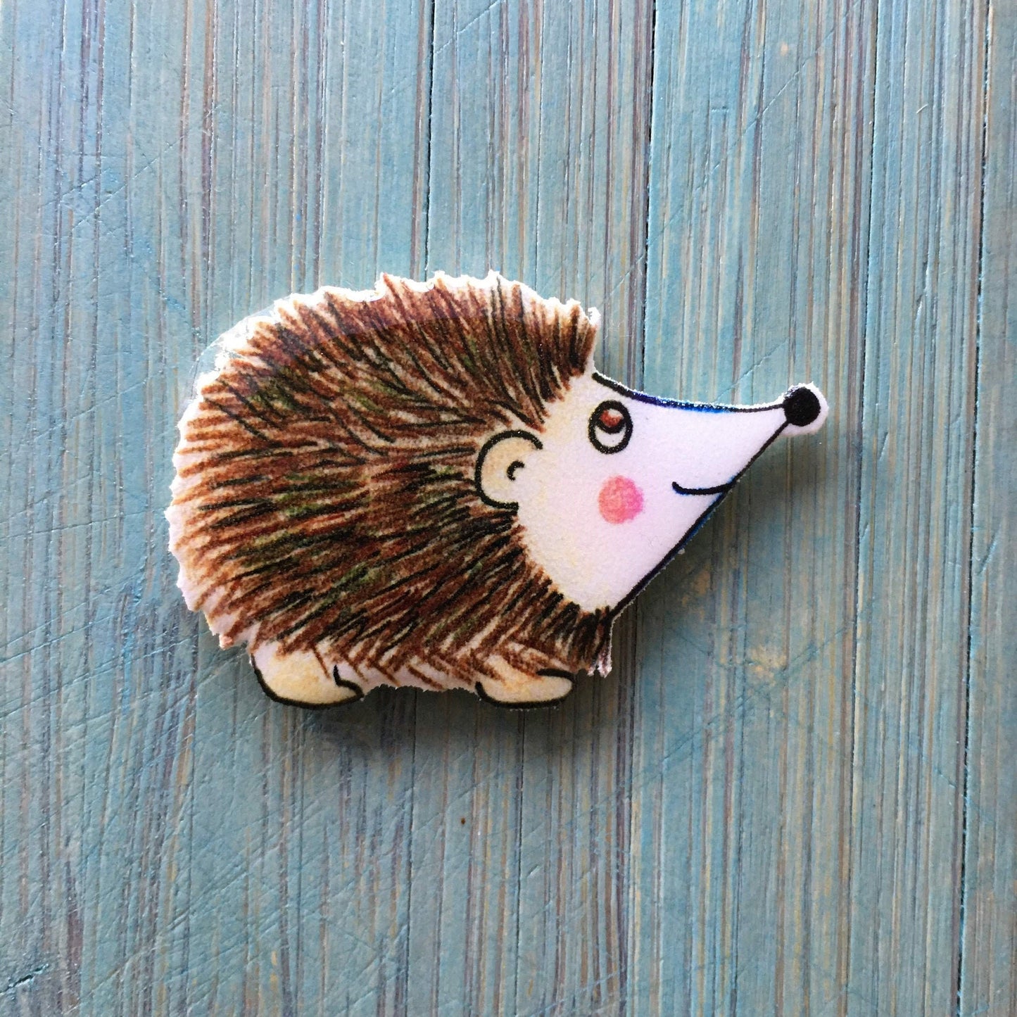 Hedgehog cute badge reel gift porcupine badge reel gift fall gift forest animal badge reel animal lover gift hedgehog lover gift