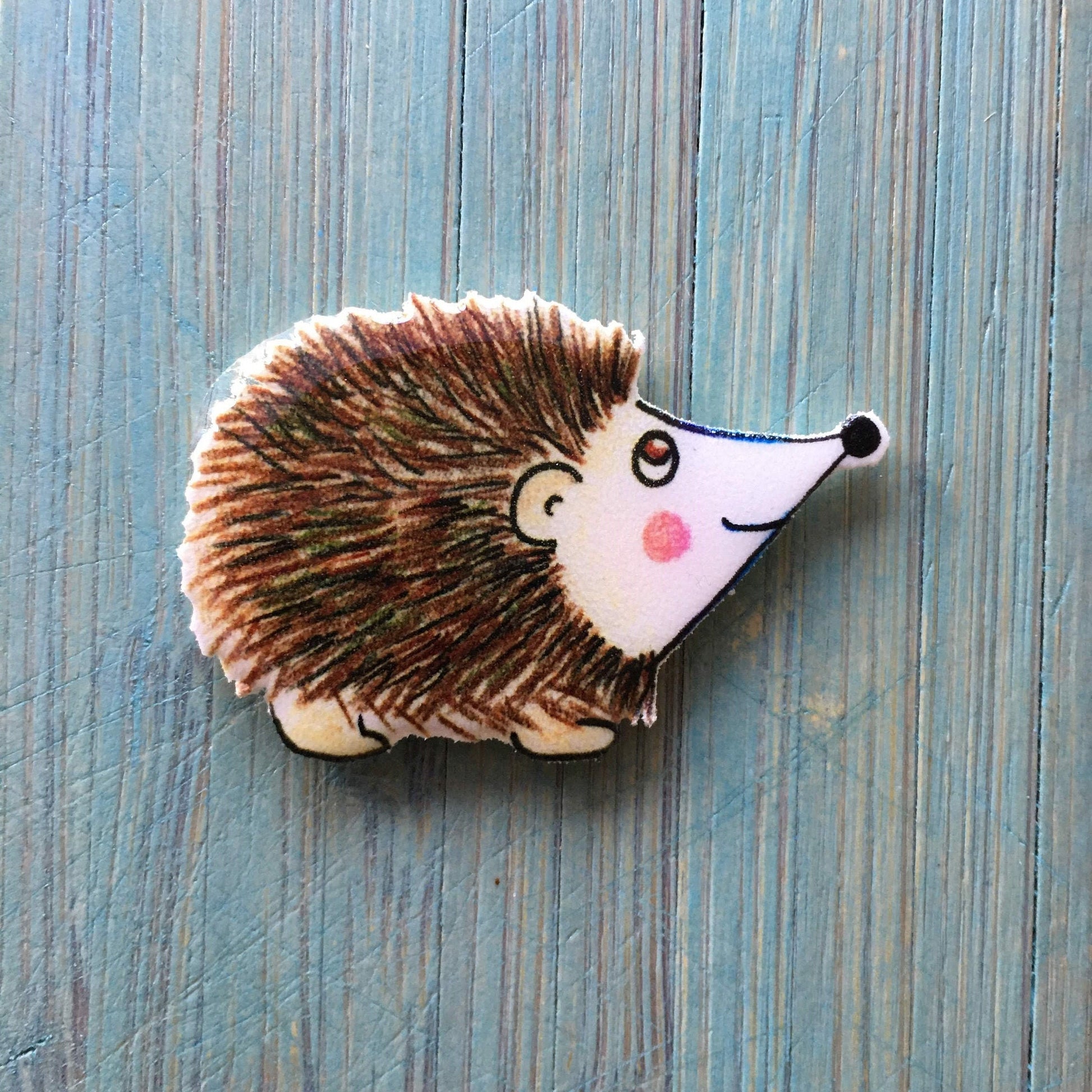 Hedgehog cute badge reel gift porcupine badge reel gift fall gift forest animal badge reel animal lover gift hedgehog lover gift