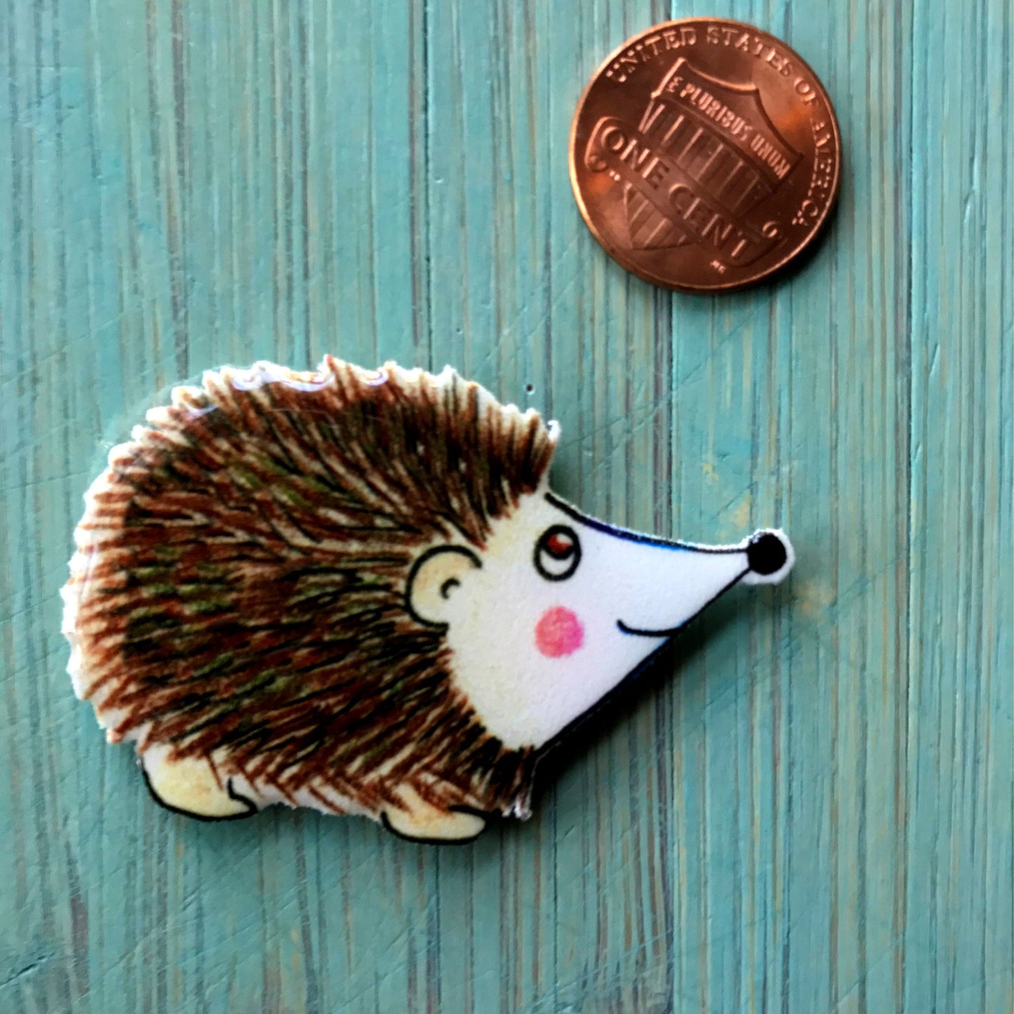 Hedgehog Needle Minder: Forest Animal Magnet Gift