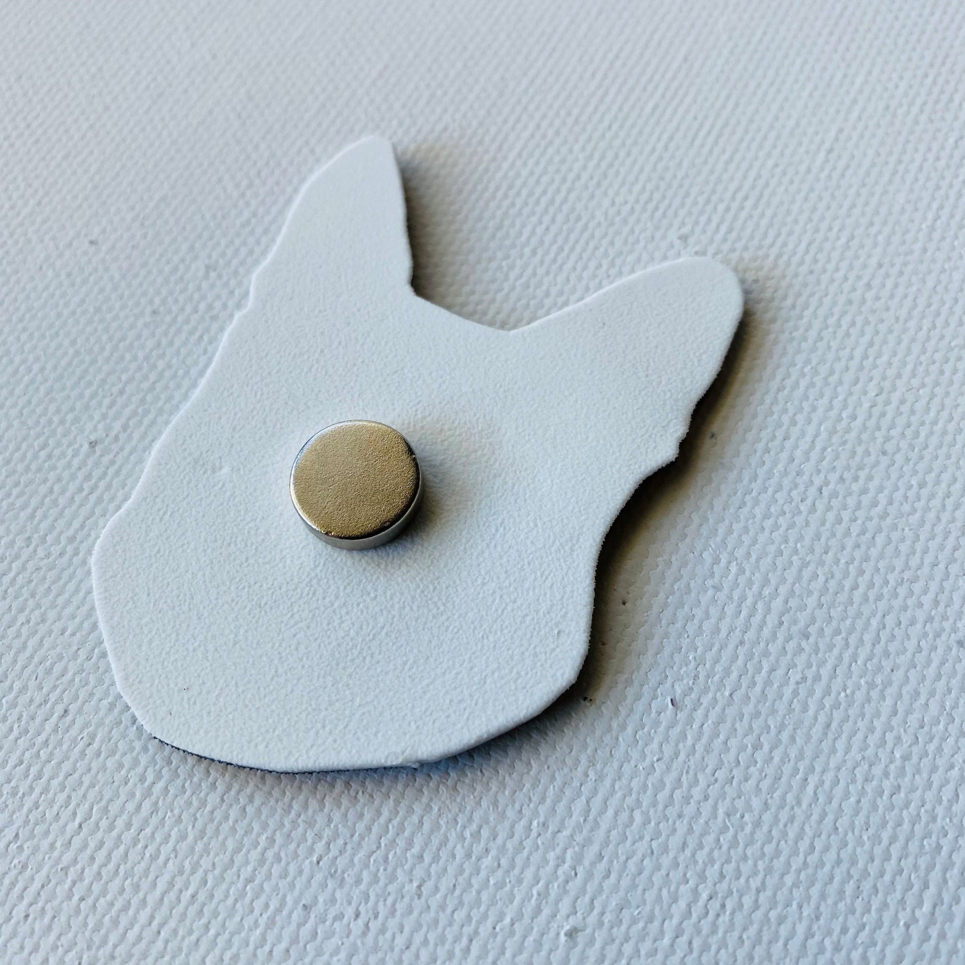 German Shepherd Needle Minder: Dog Mom Cross Stitch Magnet