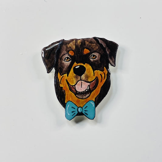 Custom Dog Pin: Personalized Pet Portrait Gift