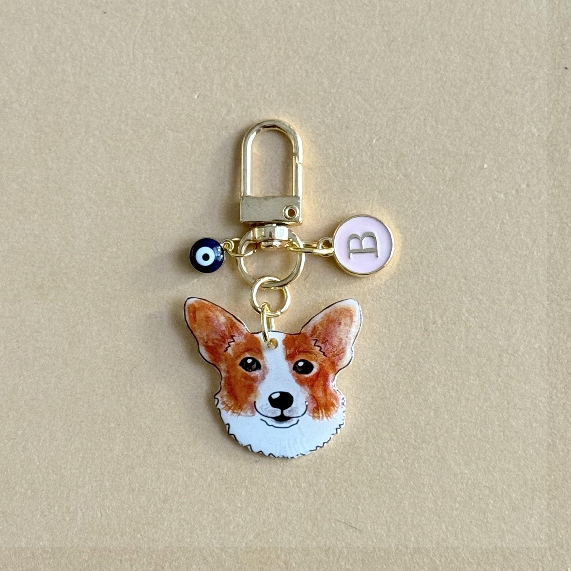 Custom Pet Portrait Charm: Dog/Cat Memorial Keepsake - Personalized Jewelry