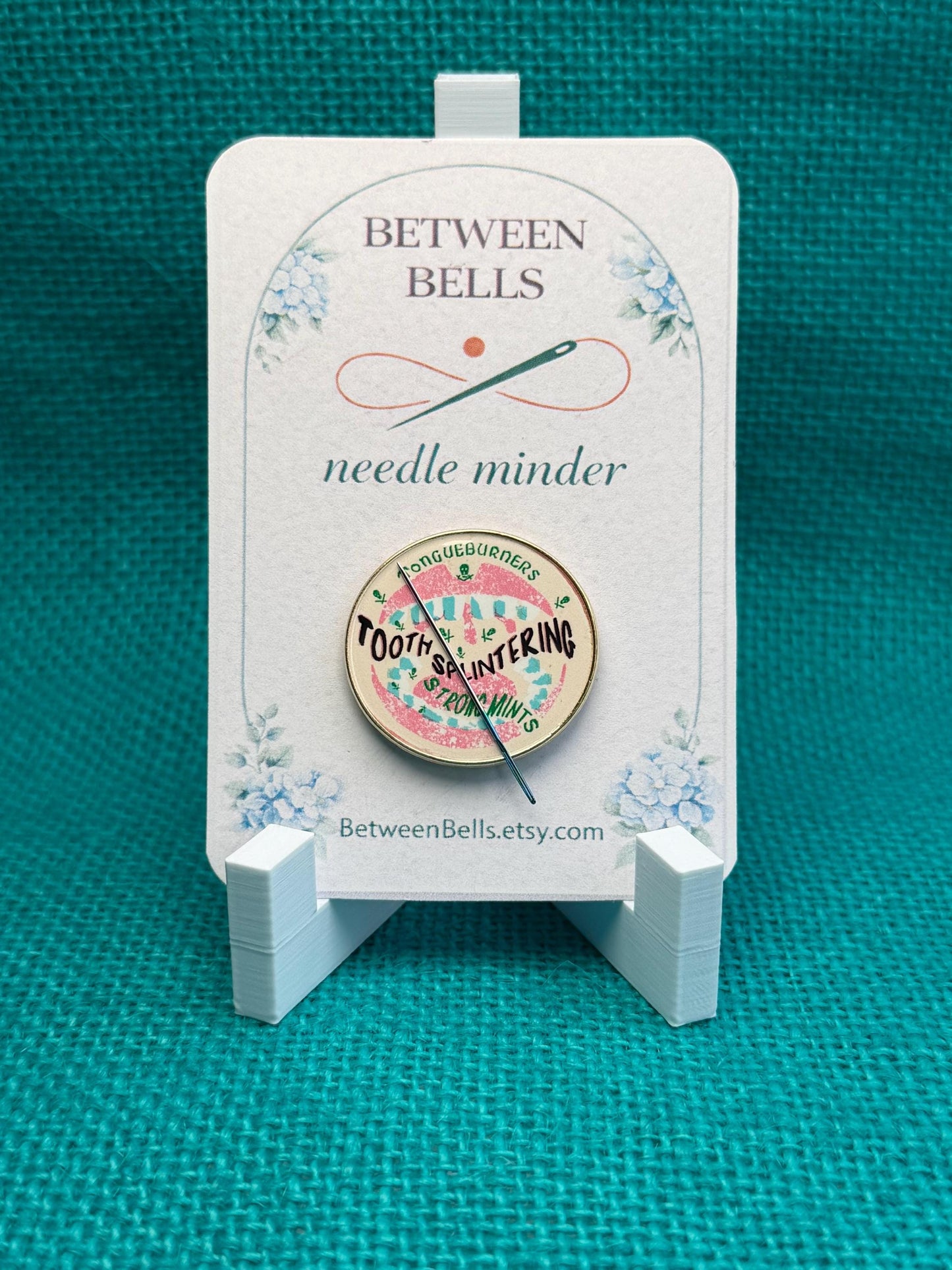 Magic Mints Needle Minder for Needlepoint, Cross Stitch, Embroidery and Sewing