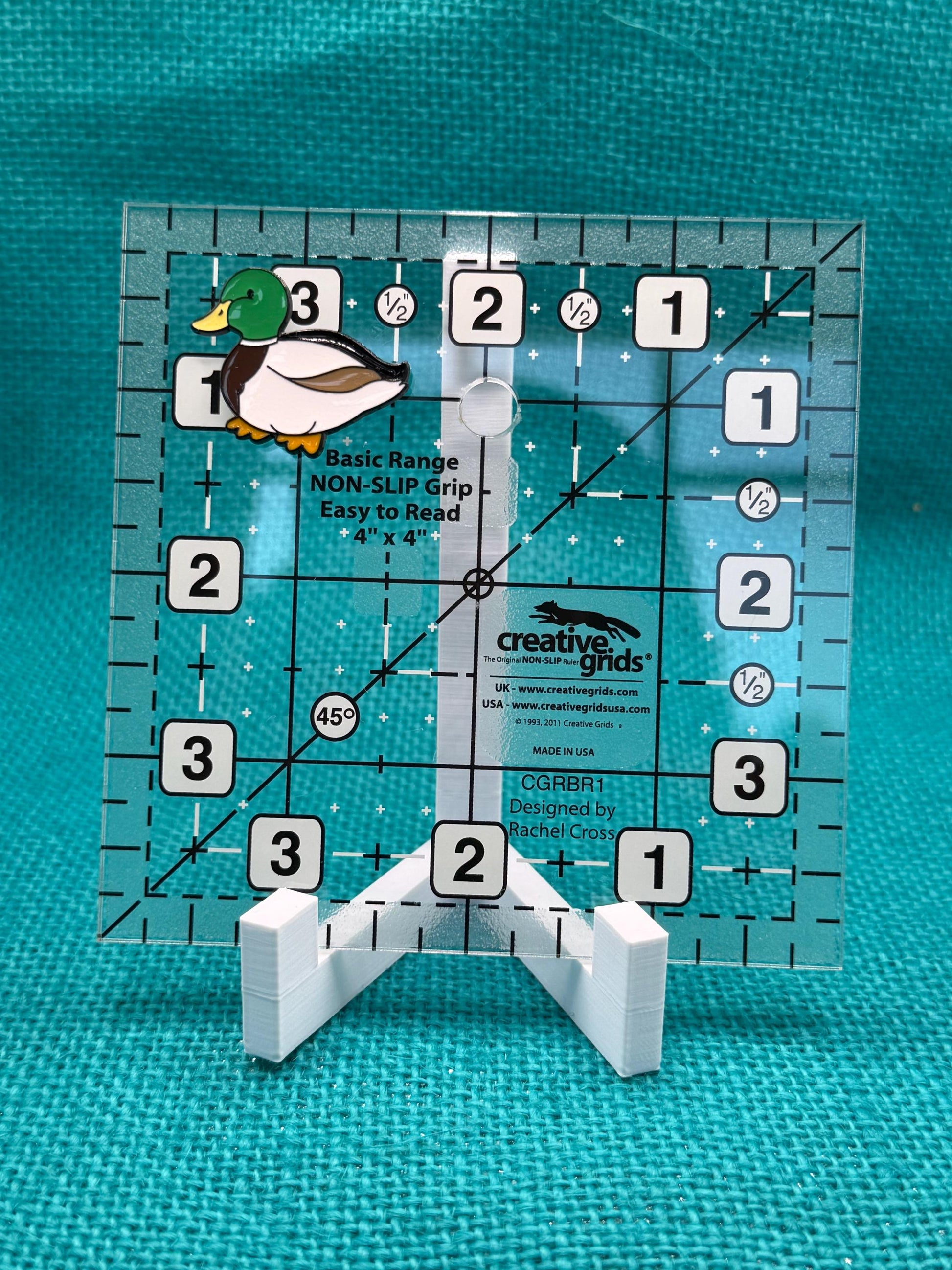 Mallard Duck Needle Minder for Needlepoint, Cross Stitch, Embroidery and Sewing
