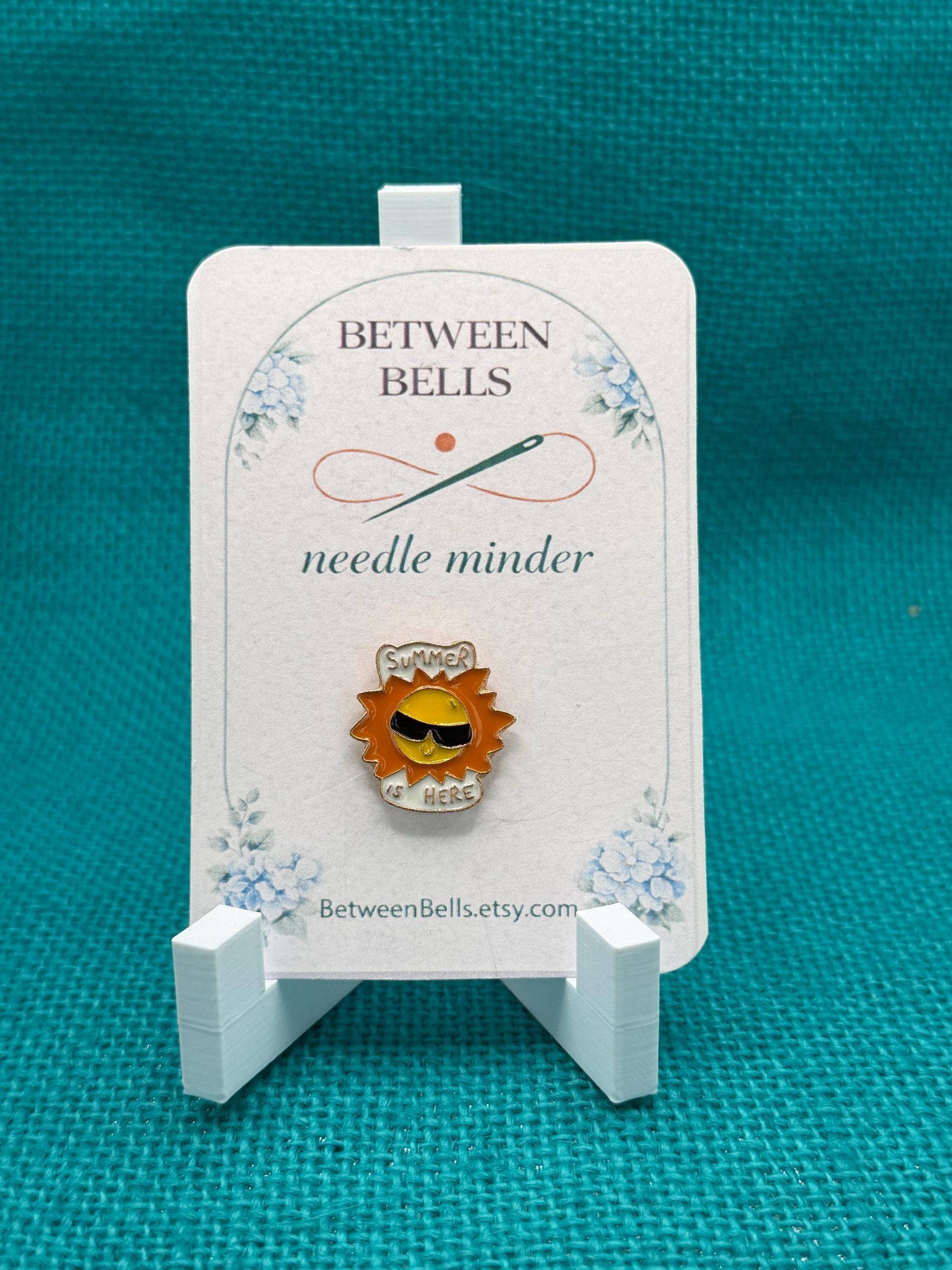 Salty Sun Needle Minder for Needlepoint, Cross Stitch, Embroidery and Sewing