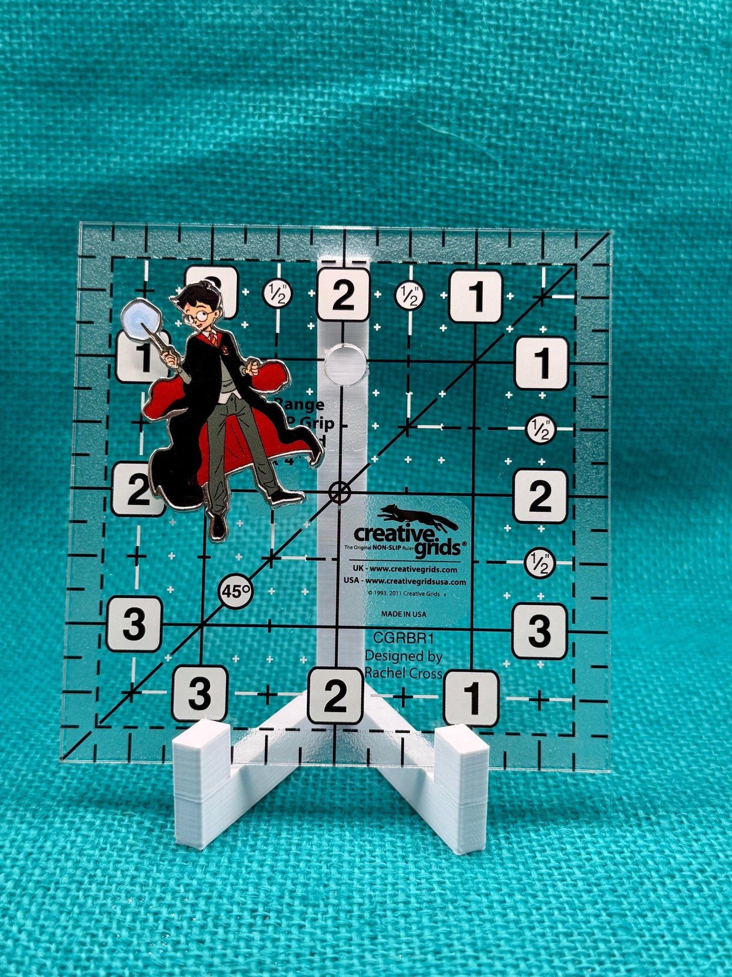 Wizard Boy Needle Minder for Needlepoint, Cross Stitch, Embroidery and Sewing