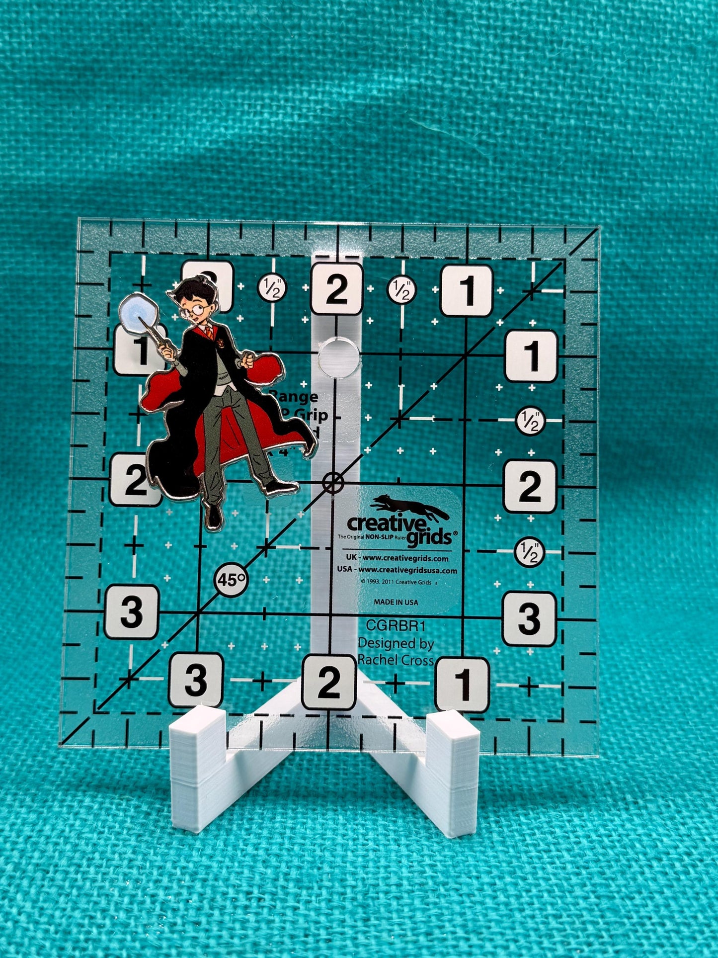 Wizard Boy Needle Minder for Needlepoint, Cross Stitch, Embroidery and Sewing