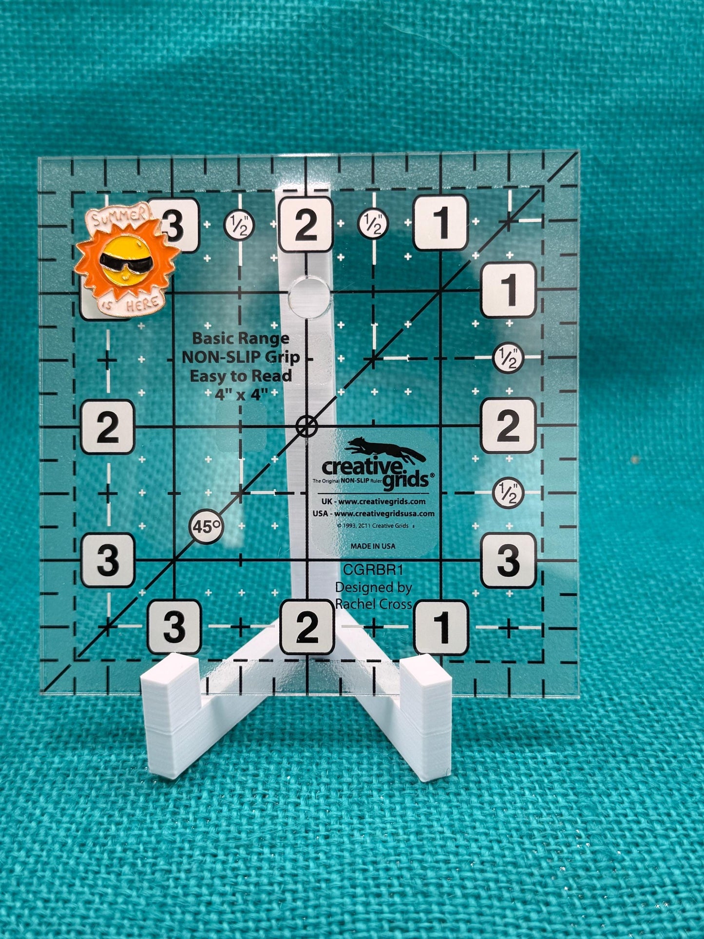 Salty Sun Needle Minder for Needlepoint, Cross Stitch, Embroidery and Sewing