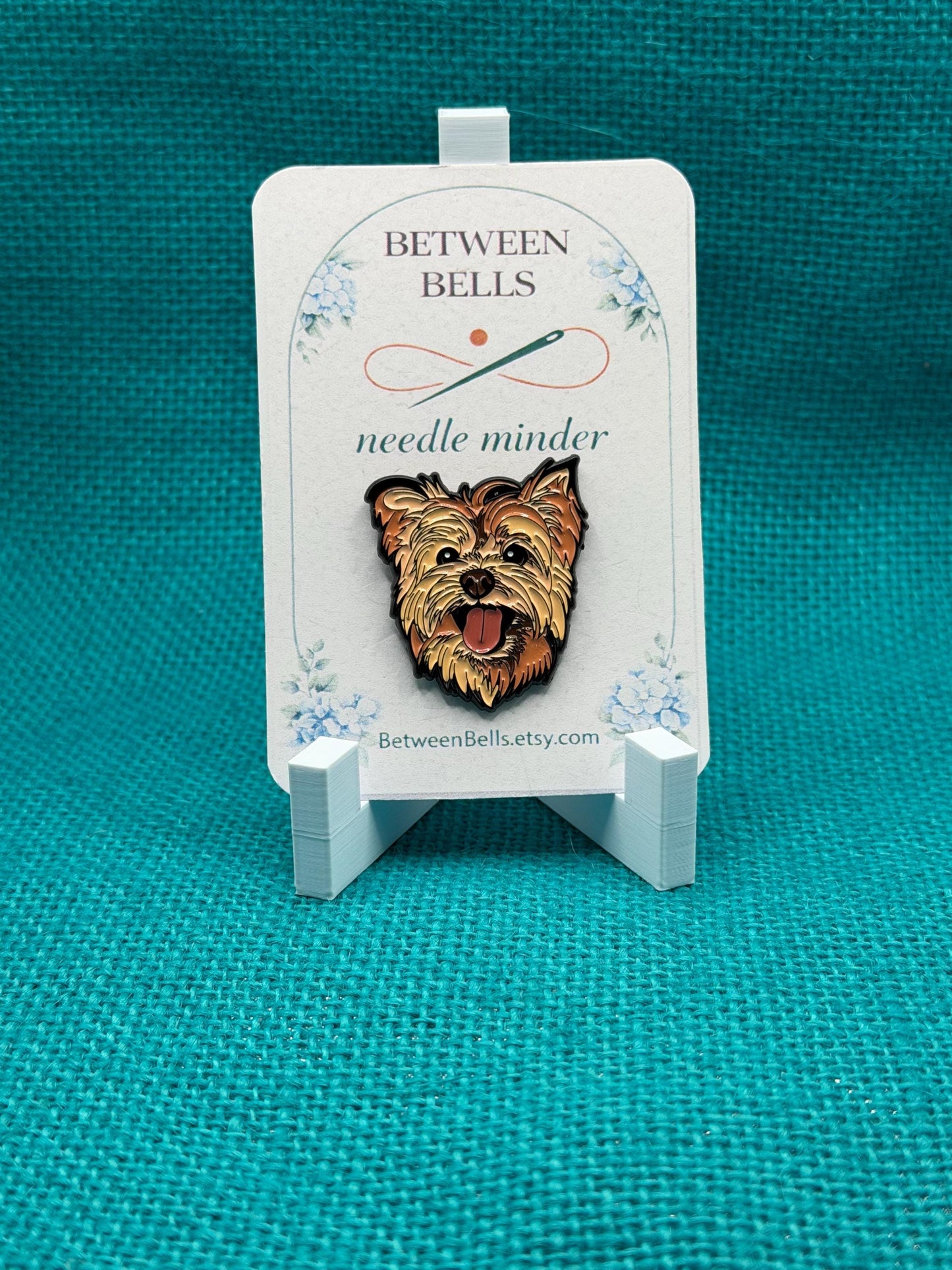 Yorkshire Terrier Needle Minder | Yorkie Dog Magnet | Dog Lover Gift | Pet Parent Cross Stitch Needle Holder