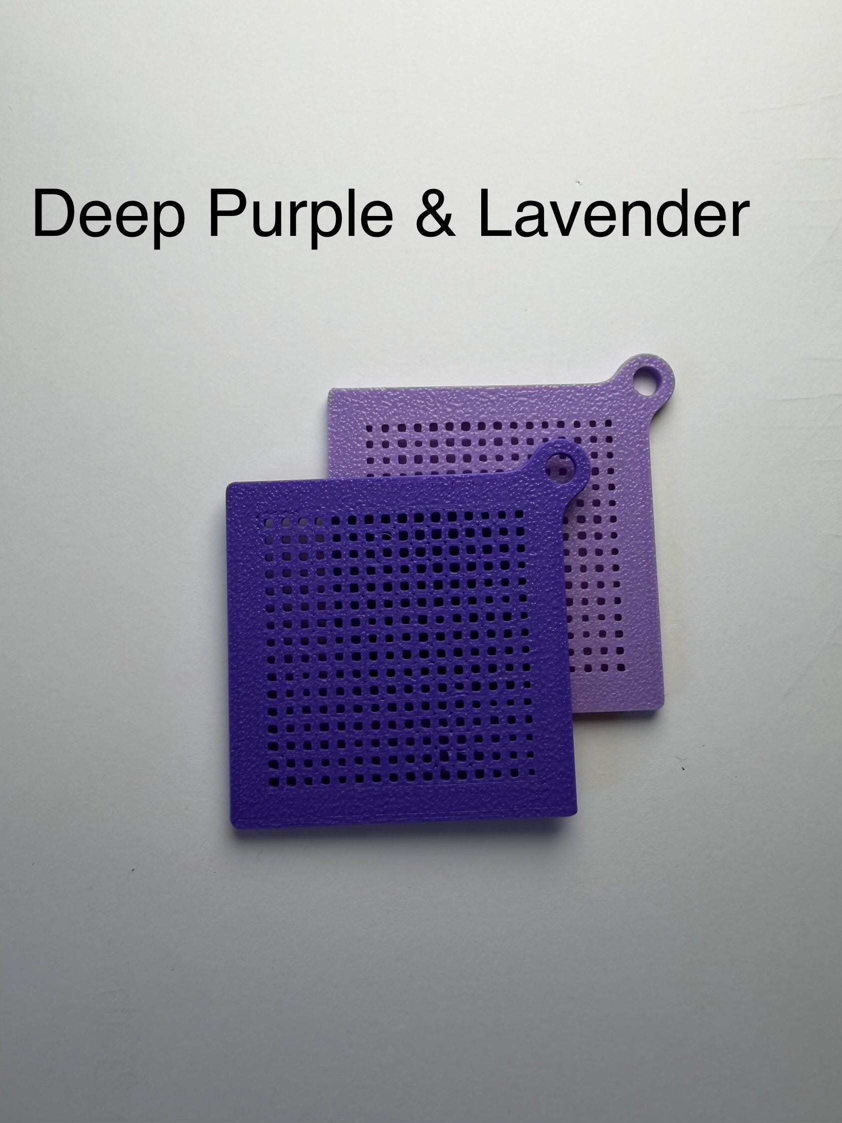 Mini Stitch Keychain Canvas | 3D Printed Cross Stitch Keychain | Portable Stitch Project | Beginner Friendly Stitching Gift