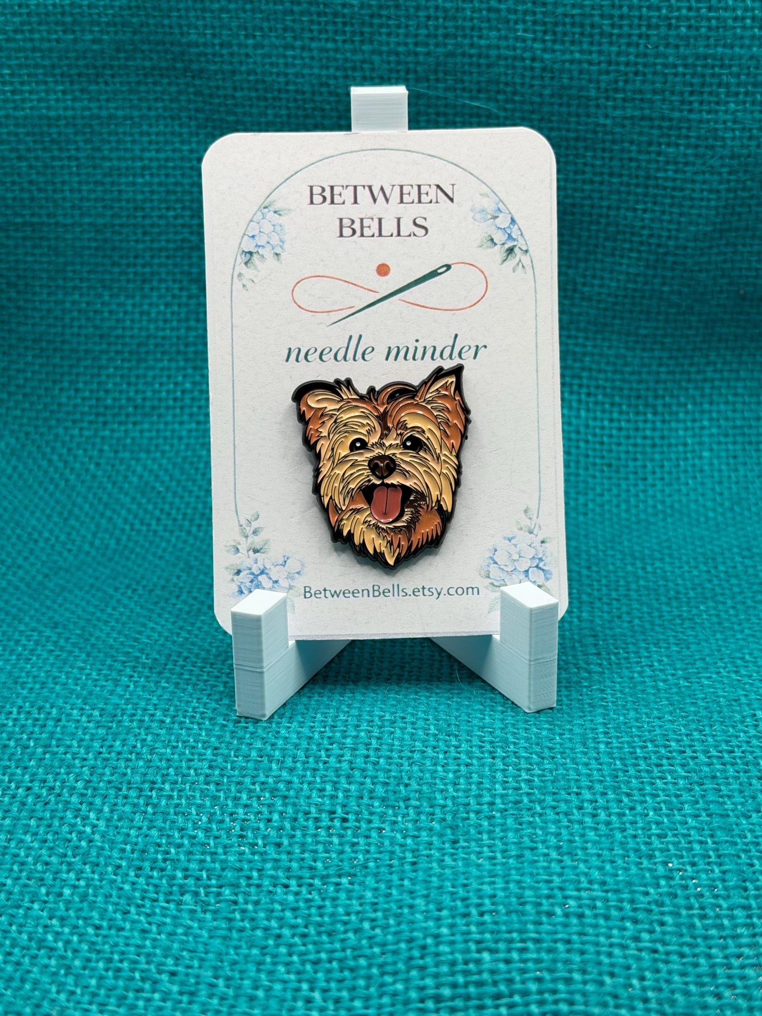 Yorkshire Terrier Needle Minder | Yorkie Dog Magnet | Dog Lover Gift | Pet Parent Cross Stitch Needle Holder