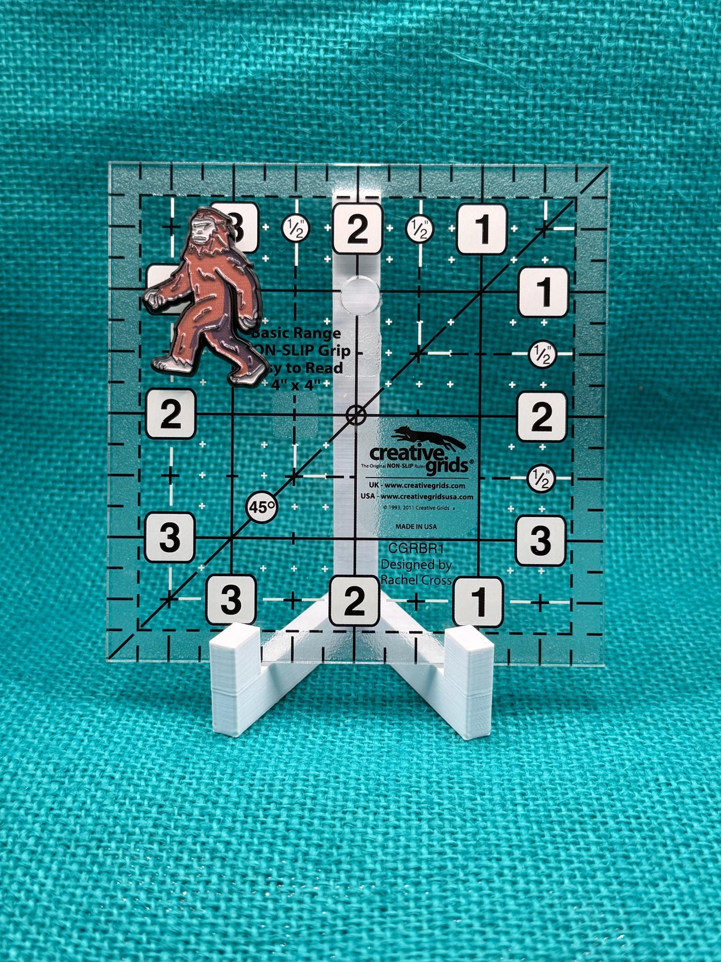Mysterious Forest Creature Needle Minder | Funny Cryptid Magnet | Woodland Legend Gift | Cross Stitch Needle Holder