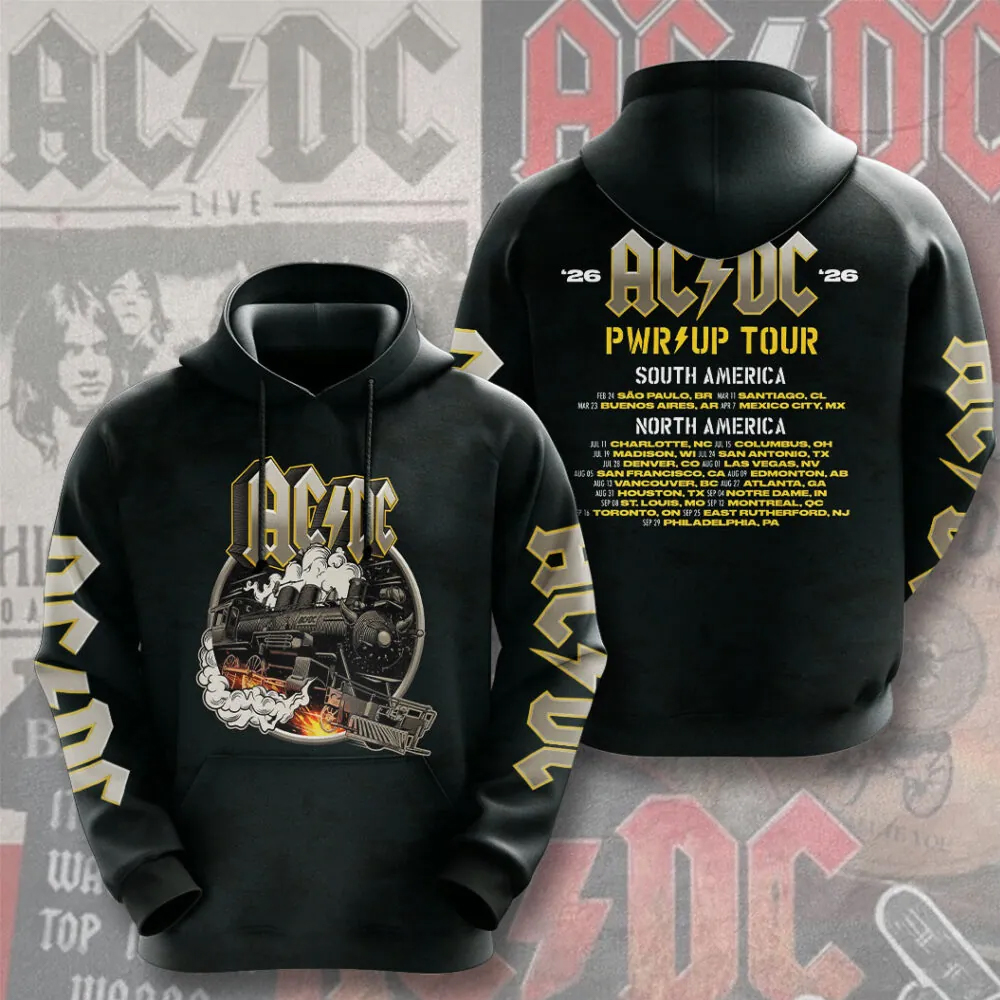 AC/DC Power Up Tour 2026 Hoodie