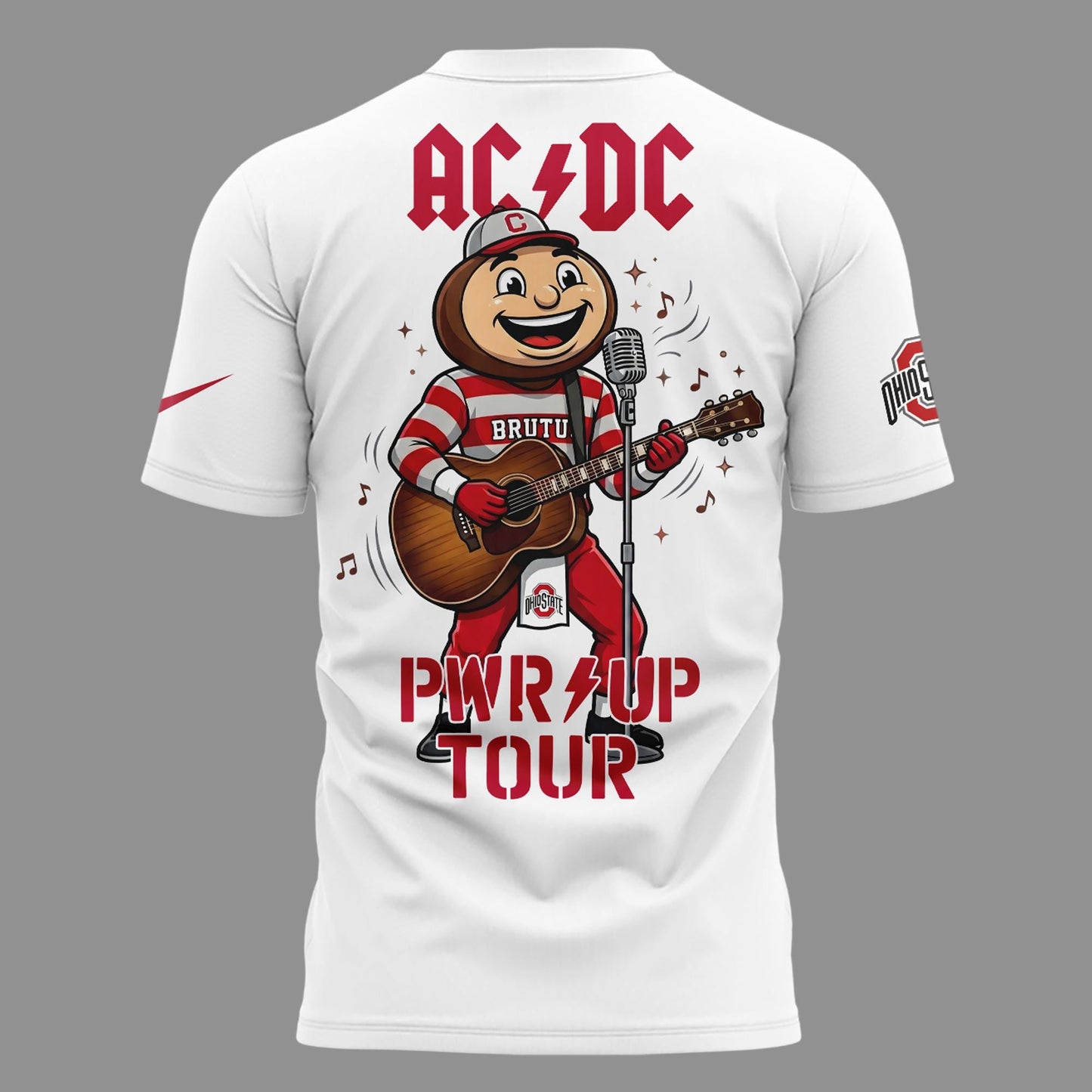 Special Tshirt AC/DC x Ohio State Buckeyes Football - Power Up Tour 2026 T-Shirt