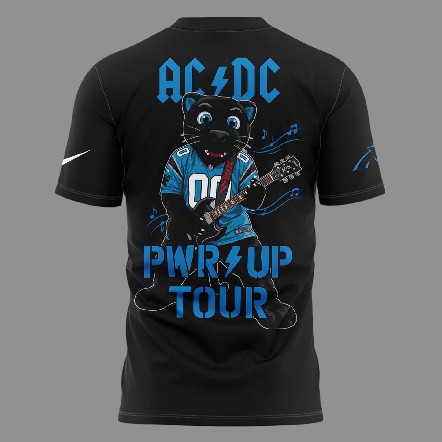Perfect Tshirt AC/DC x Carolina Panthers - Power Up Tour 2026 T-Shirt