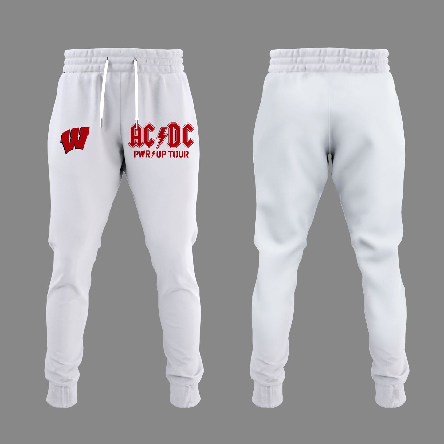 Perfect Hoodie AC/DC x Wisconsin Badgers Football - Power Up Tour 2026 Hoodie