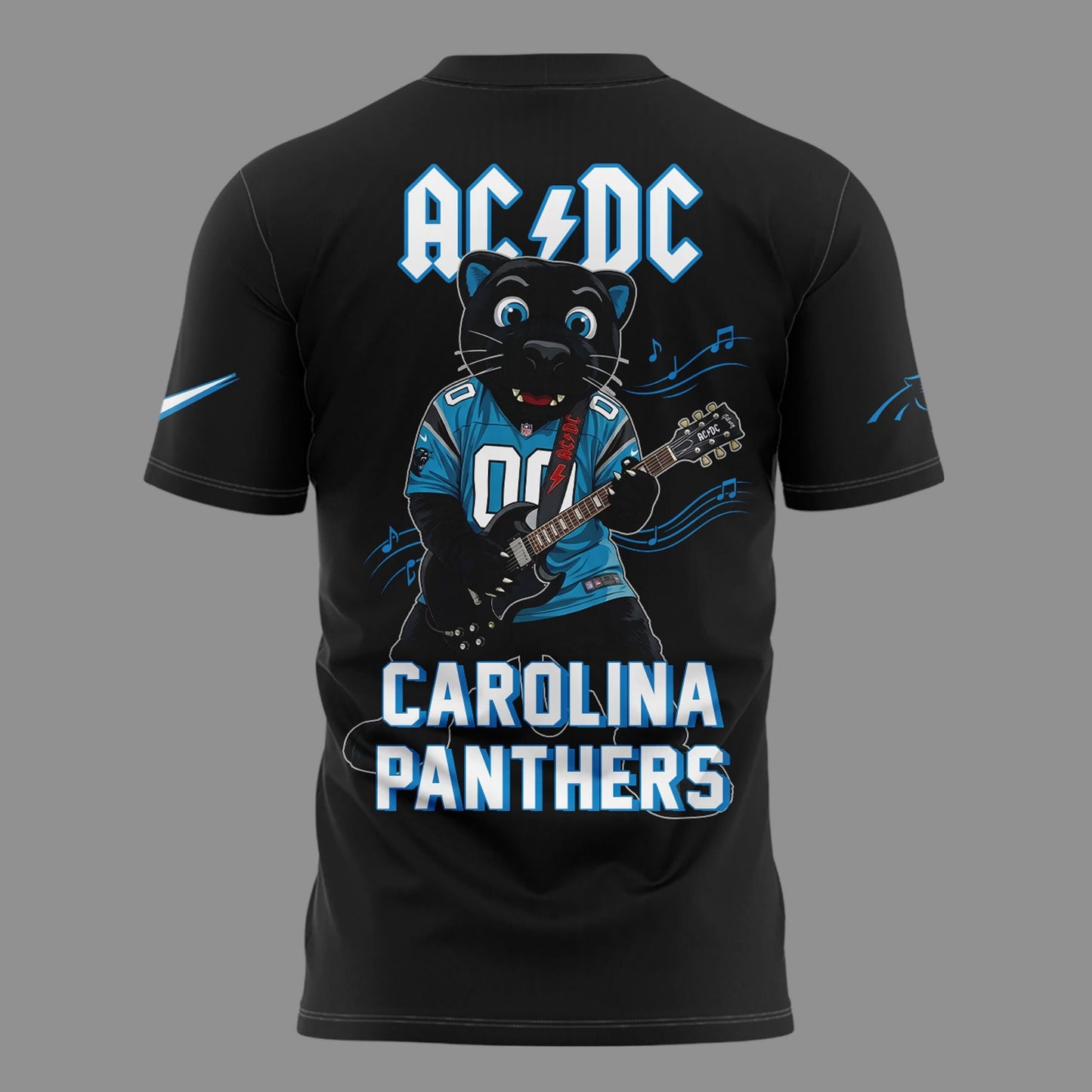 New Shirt Carolina Panthers x AC/DC - Power Up Tour 2026 T-Shirt